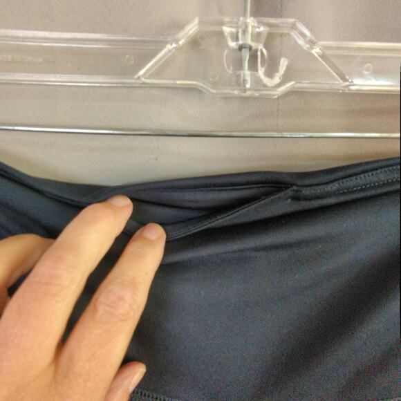 J Jill Fit Performance Leggings Womens Plus 2X Blue 7/8 Curved Seam - Picture 3 of 9